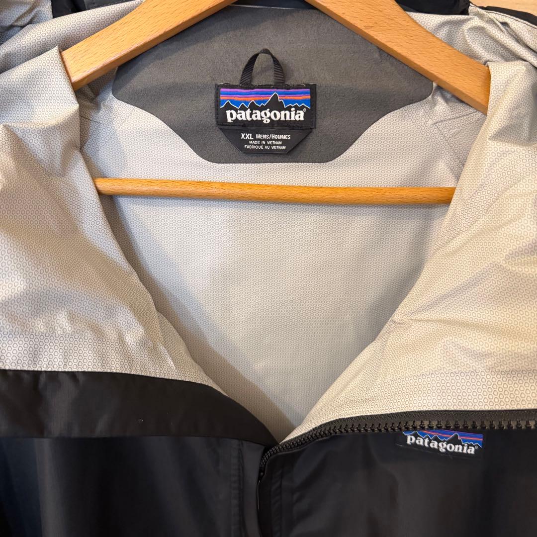 極美品 希少XXL / patagonia トレントシェル 黒