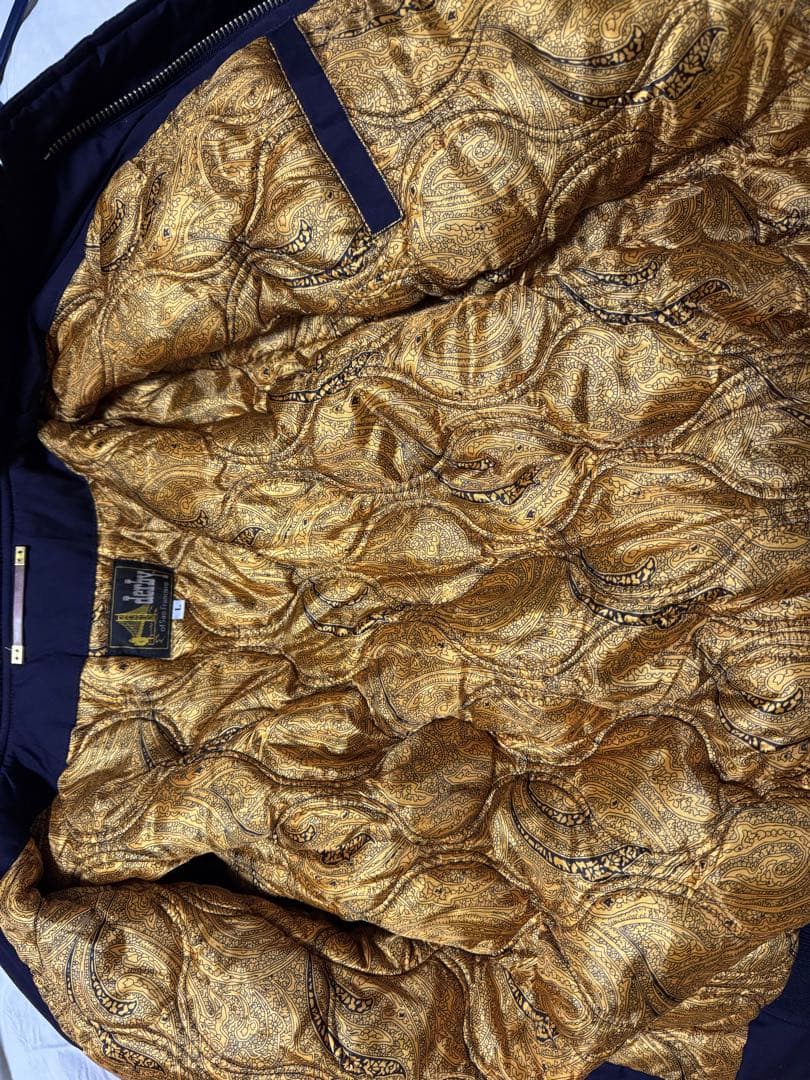 Derby of San Francisco インディゴ×ゴールド 超美品 L