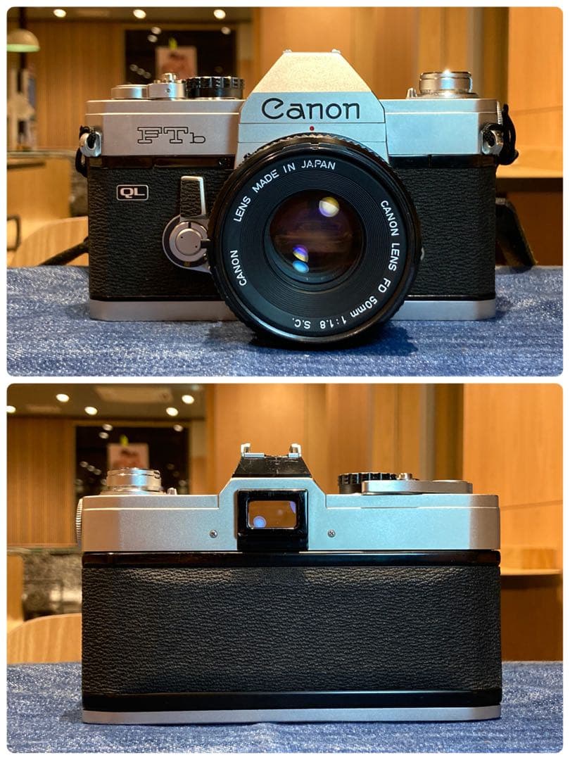 ★完動＊美品＊整備済＊初期保証★canon ftb★作例多数