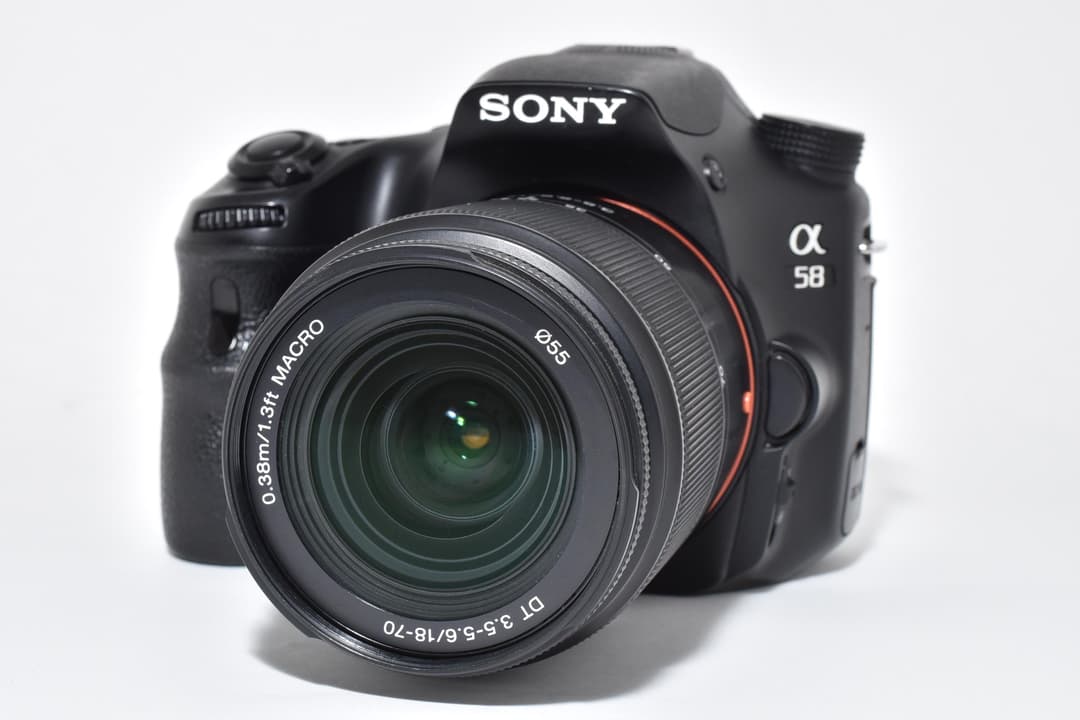 美品 Sony a58 スマホ転送OK レンズセット #9488