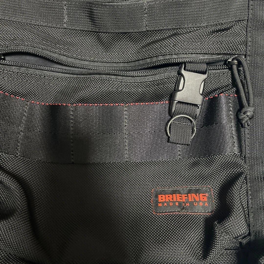 BRIEFING ブラック トートバッグ　ブリーフィングUSA大容量