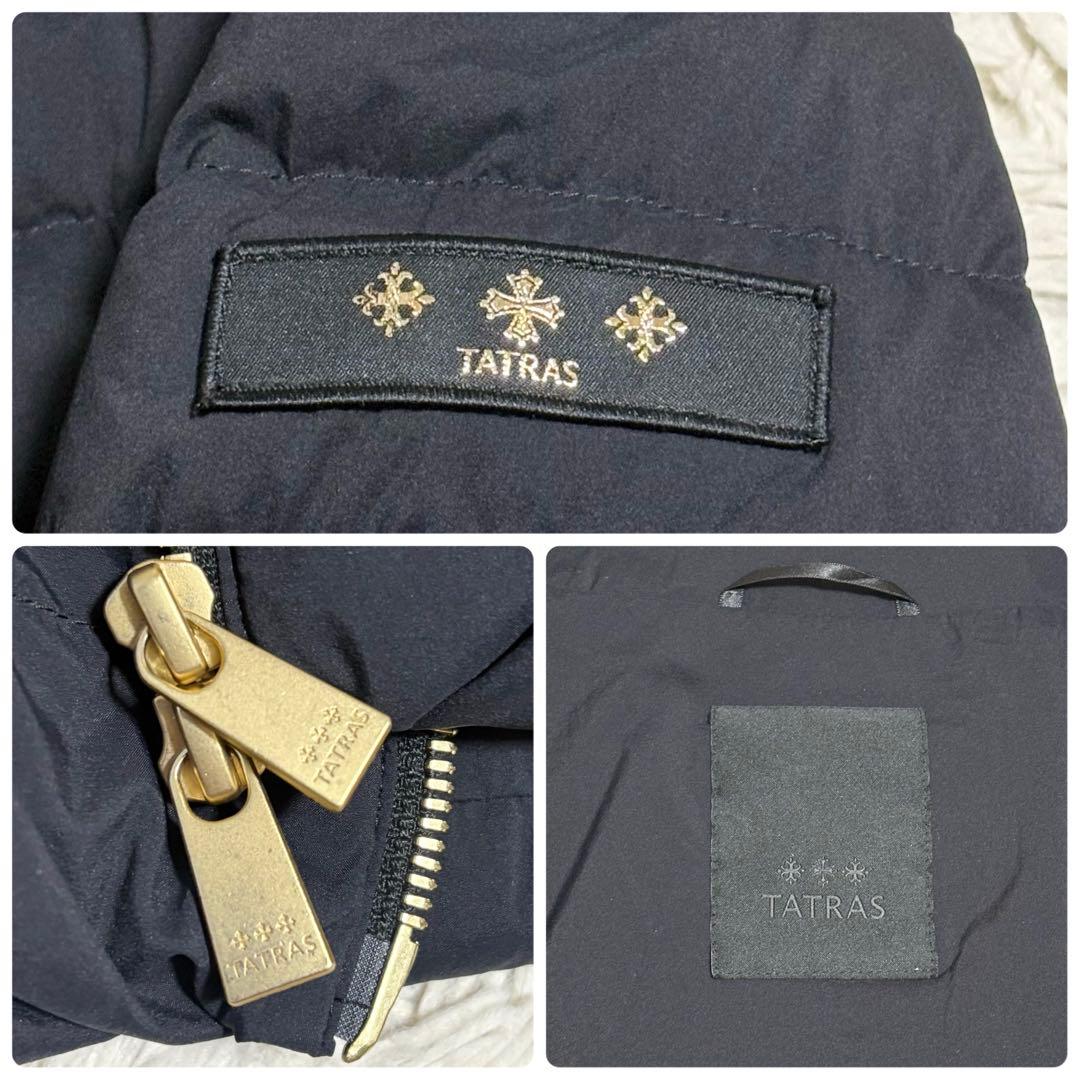 大きいサイズ✨美品 TATRAS NOKO ダウンジャケット ブラック 付属品有