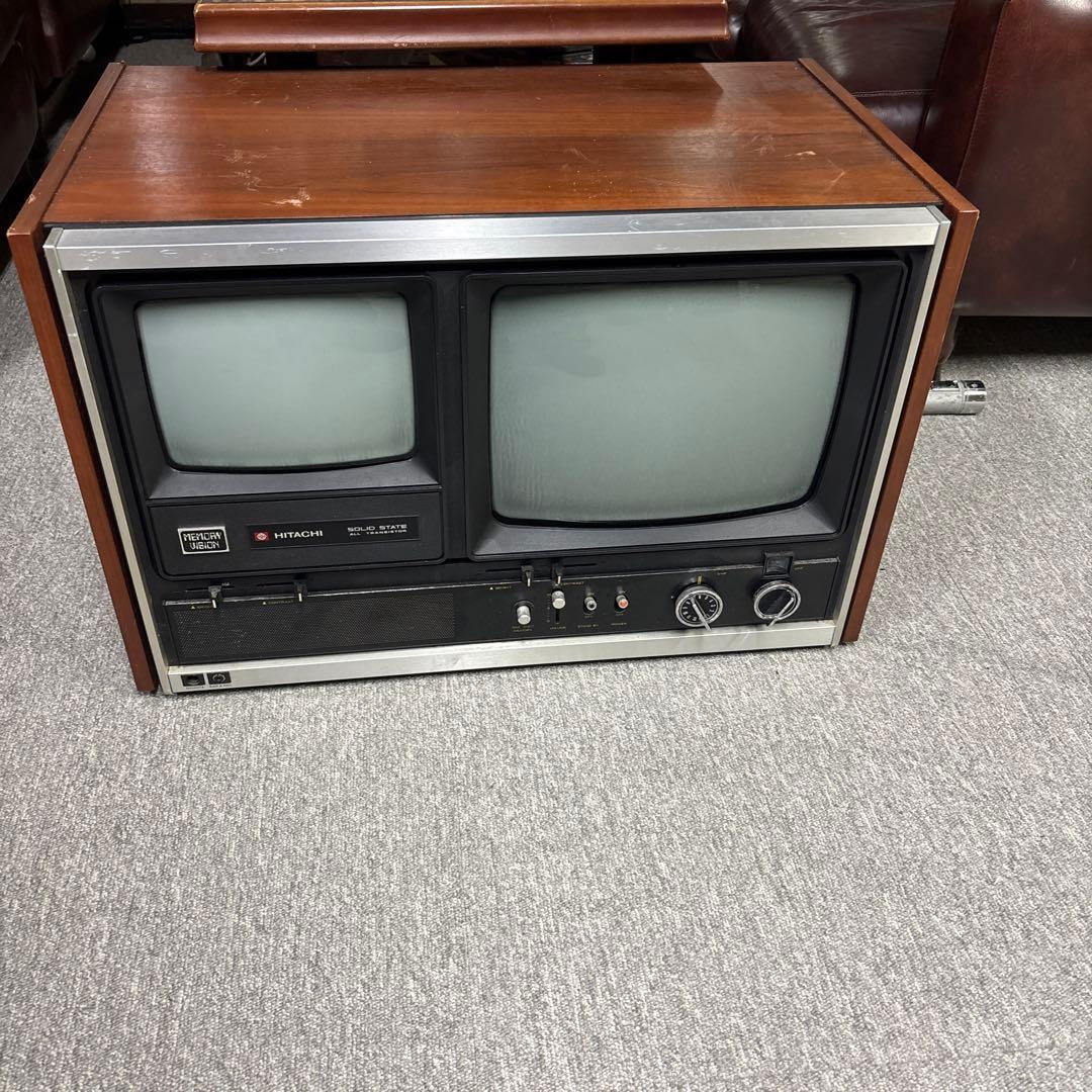 HITACHI MEMORY VISION ブラウン管テレビ　ジャンク品