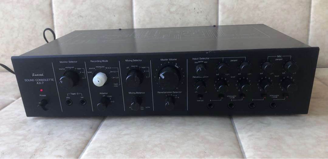 Sansuiサウンドコンソレット「AX-7」(G22)