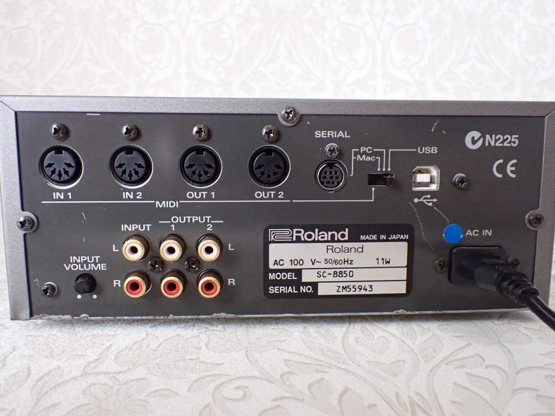 完動品 Roland sound canvas SC-8850 音源モジュール