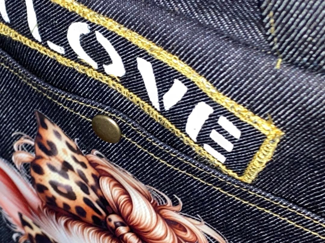 セール☆ハンドメイド☆岡山デニム☆ブタさん☆リュック対応☆4wayボストンバッグ