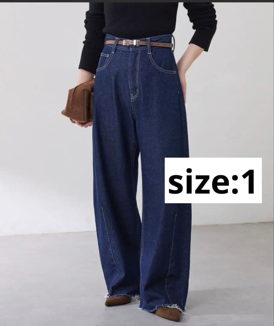 【美品☆】COLLAGE GALLARDAGALANTE/ブルージュデニム