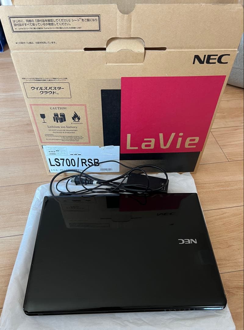 【ジャンク品】Core i7 NEC LS700/RSBノートパソコン