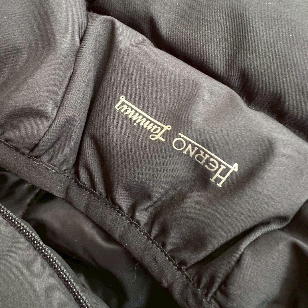 HERNO Laminar GORE-TEX ダウンコート ミドル丈 ブラック