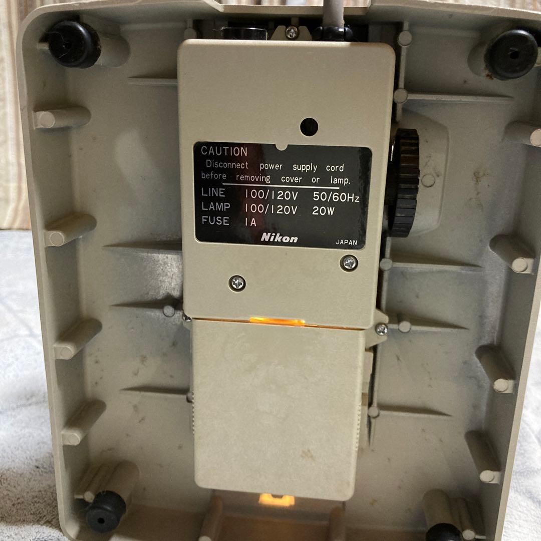 Nikon ニコン　単眼正立明視野顕微鏡　ハードケース+使用説明書付き