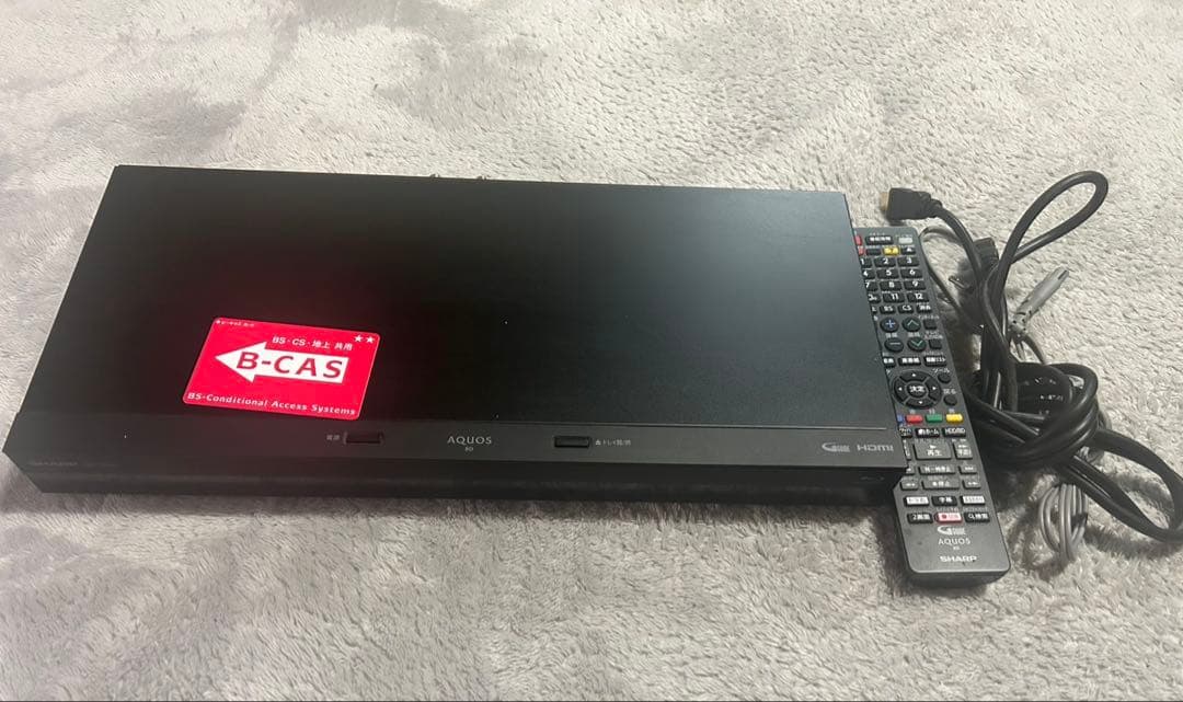 SHARP AQUOS 2B-C10CW1 BDレコーダー2021年製 動作品