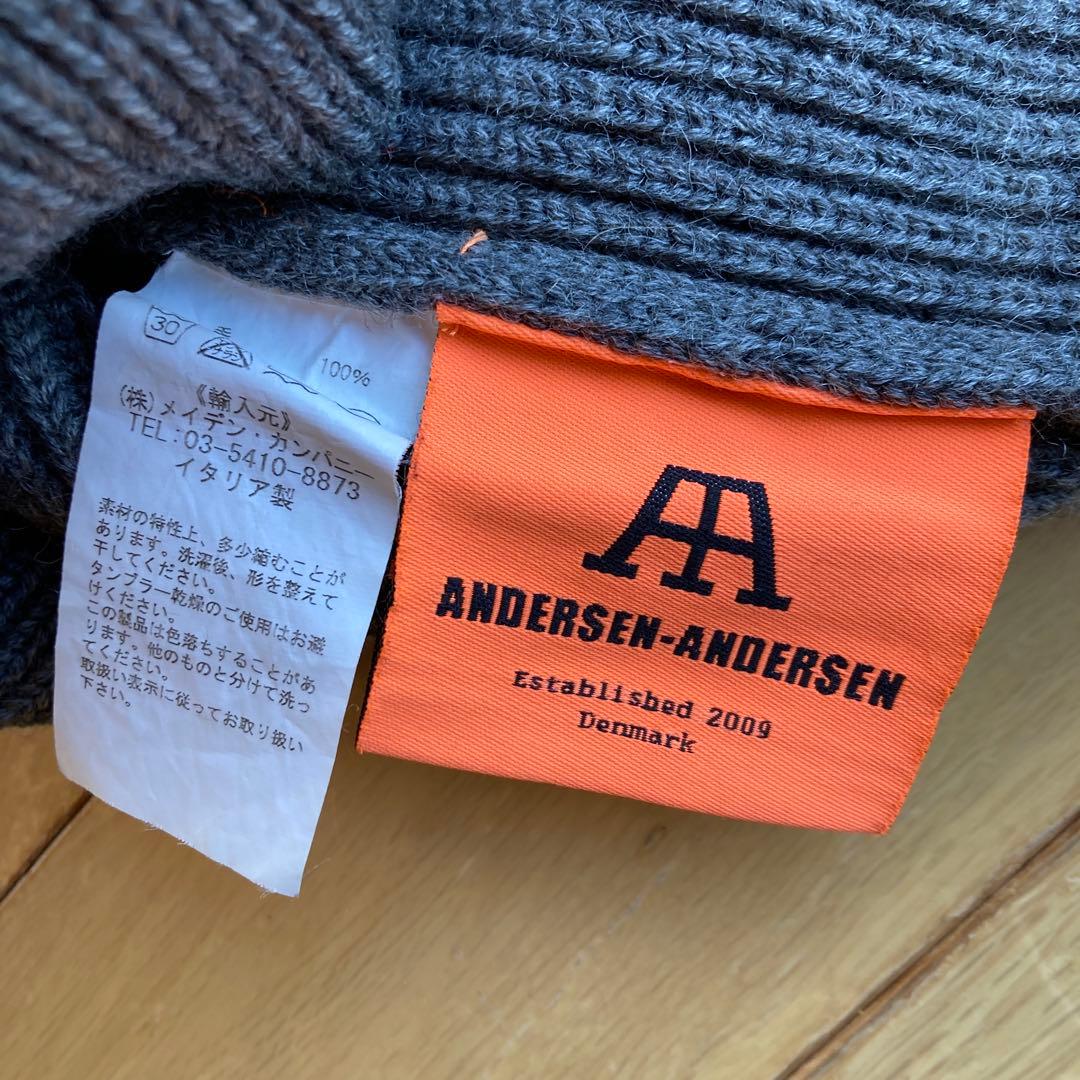 アンデルセンアンデルセン　タートルネックセーター　XS グレー