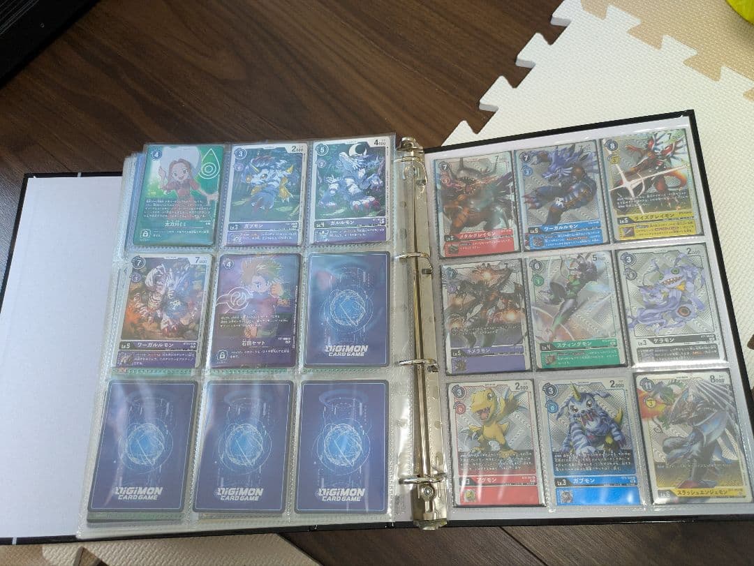 デジモンカードゲーム バインダー 収録カード コレクション引退品