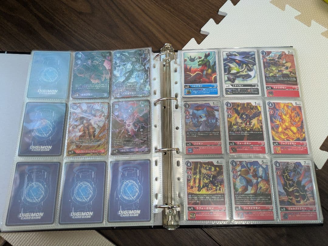 デジモンカードゲーム バインダー 収録カード コレクション引退品