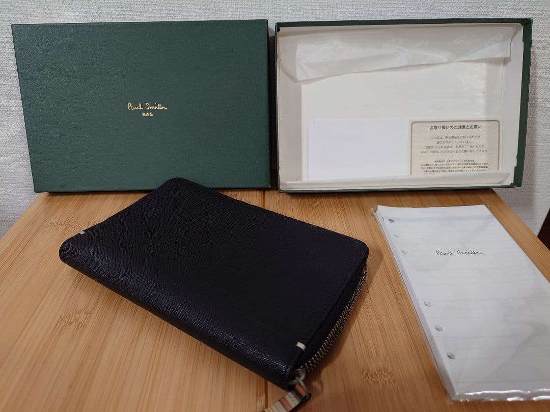 【ワッキー】美品 ポールスミス システム手帳