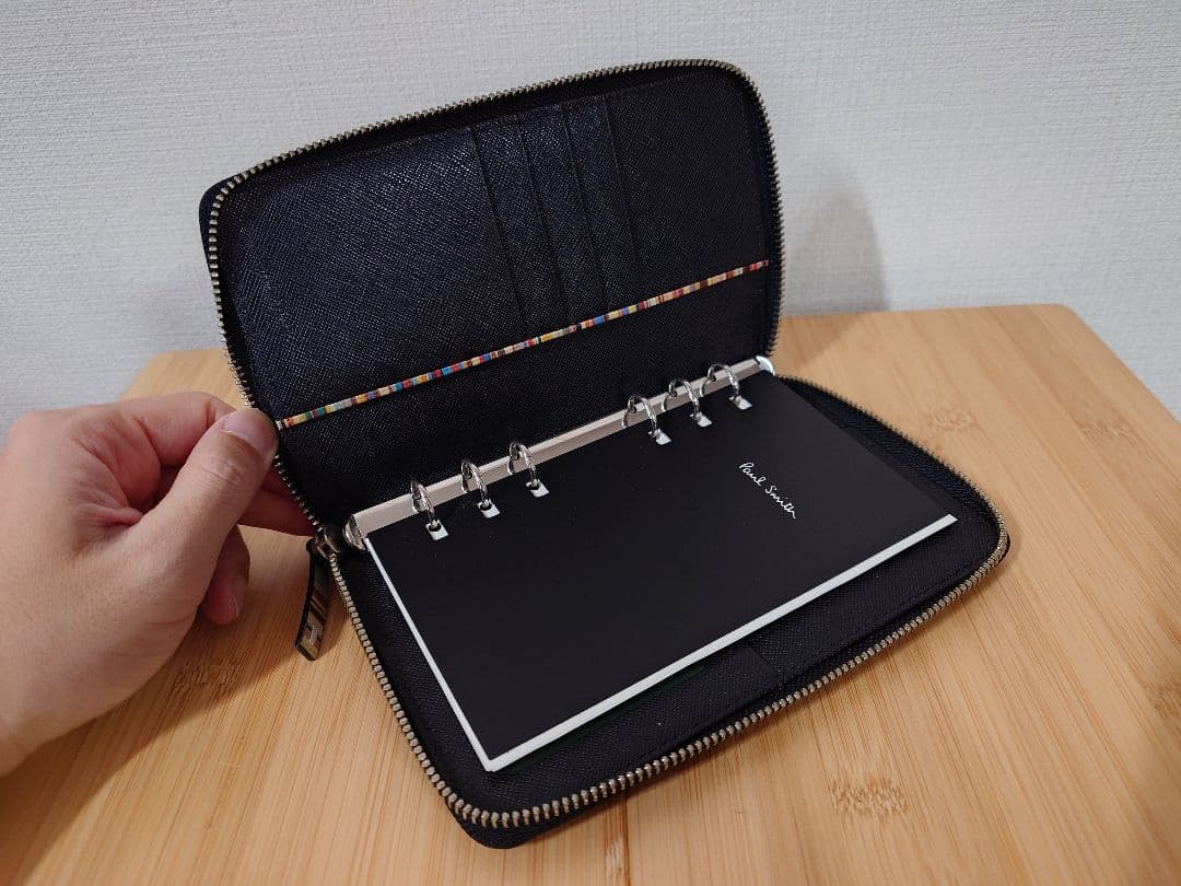 【ワッキー】美品 ポールスミス システム手帳