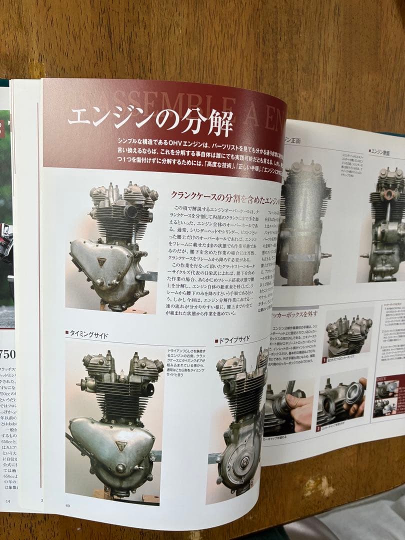 クラシックトライアンフ完全整備手帳