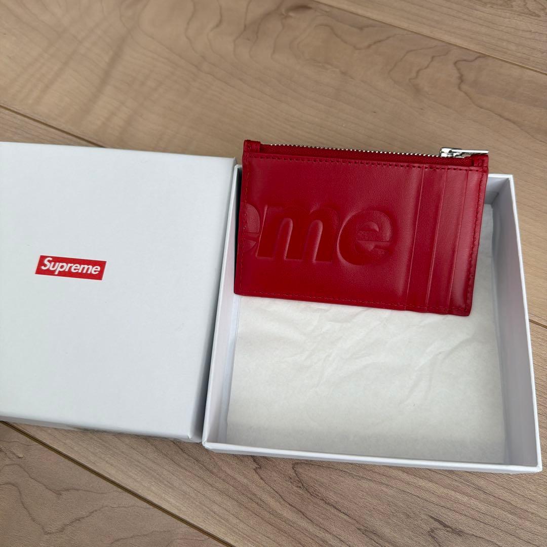 しょう様 新品Supreme レザー ケース レッド