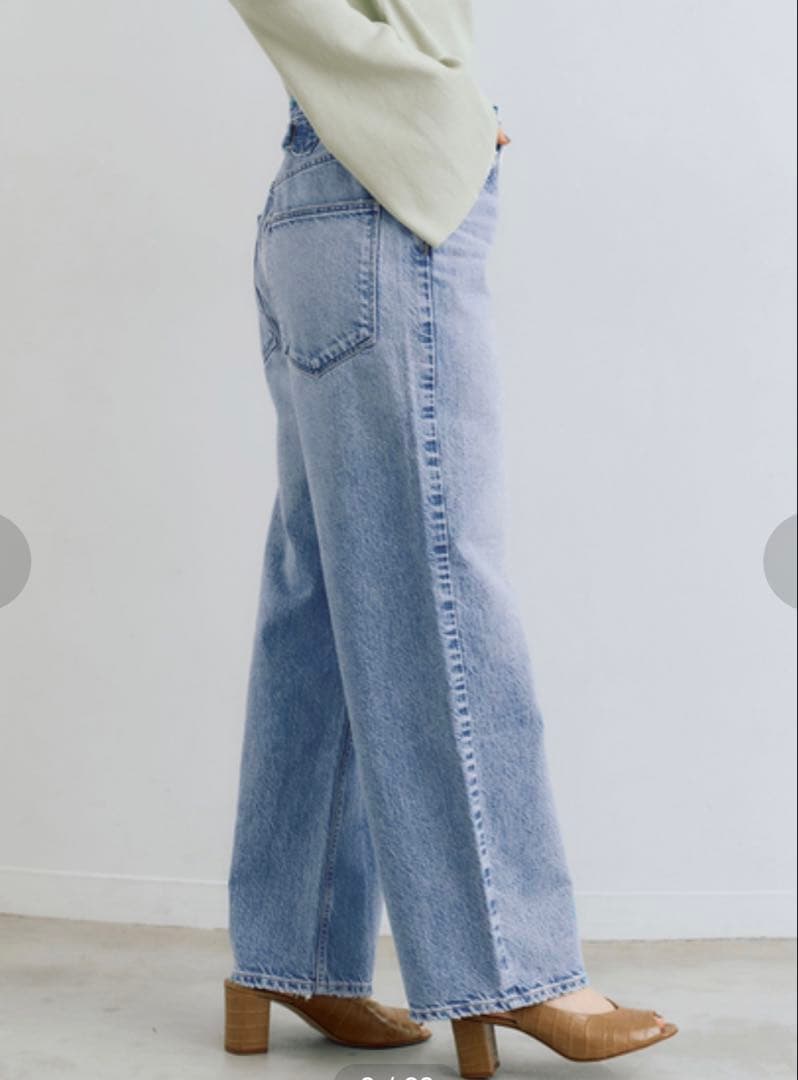 upper hights/IENA別注/THE ROGUE ワイドデニム/25