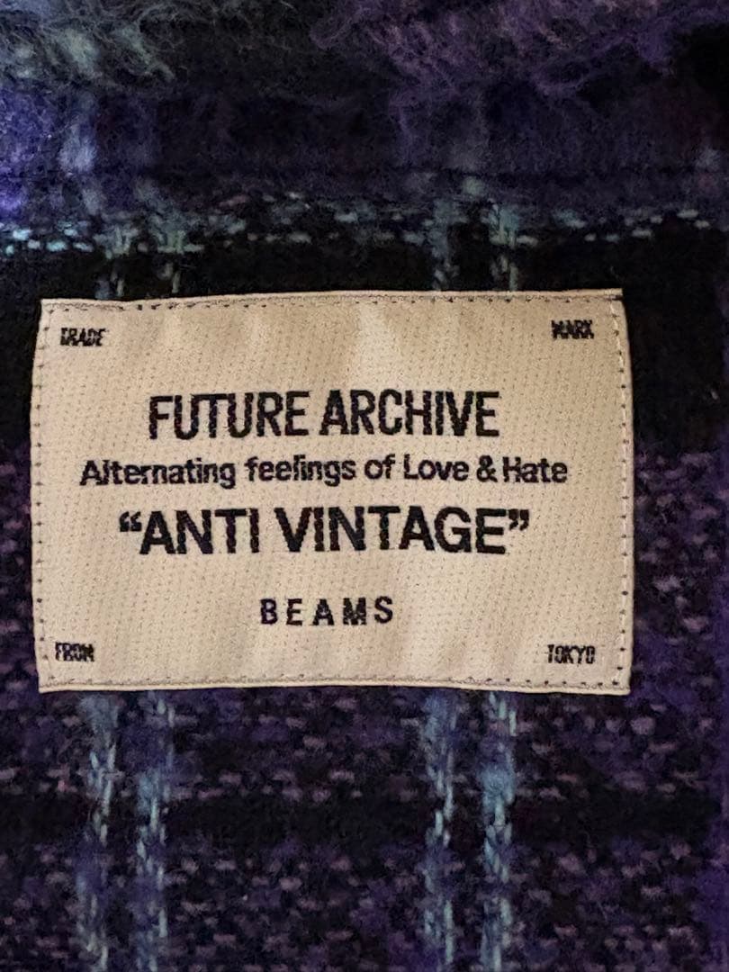 BEAMS FUTURE ARCHIVE ANTI VINTAGEジャケット
