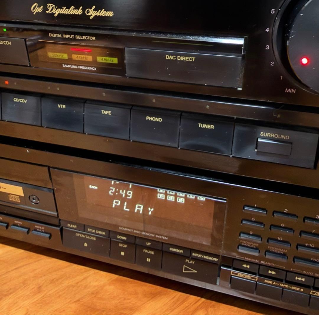 Victor XL-E7700 CDプレーヤー DC-Z7700 プリアンプ