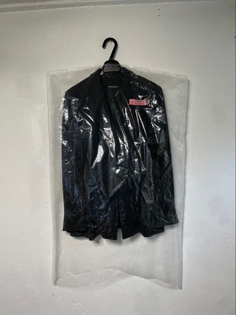 2001年製 ジョルジオアルマーニ 黒ラベル セットアップ スーツ 42