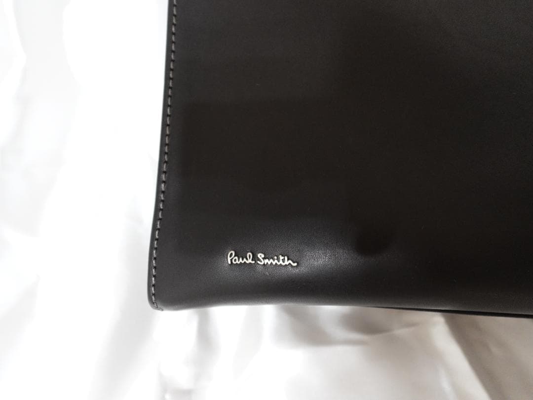 ポール・スミス（Paul Smith）　２wayビジネスバッグ 　ブラック　牛革