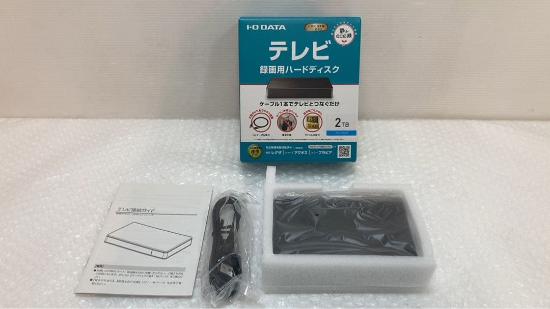 アイオーデーター　テレビ　録画用ハードディスク　PLUT-2KJN ②