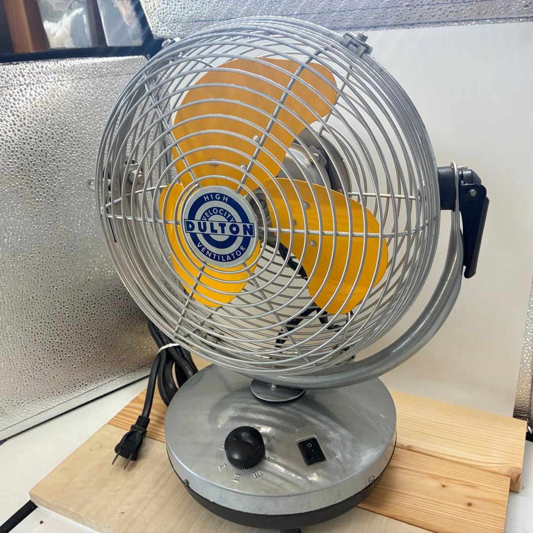 【レトロ】ダルトン DULTON サーキュレーター　スチール製 換気 扇風機