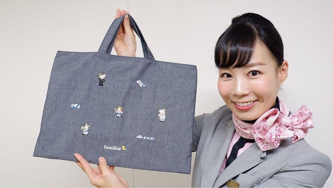 familiar ANAデザイン レッスンバッグ