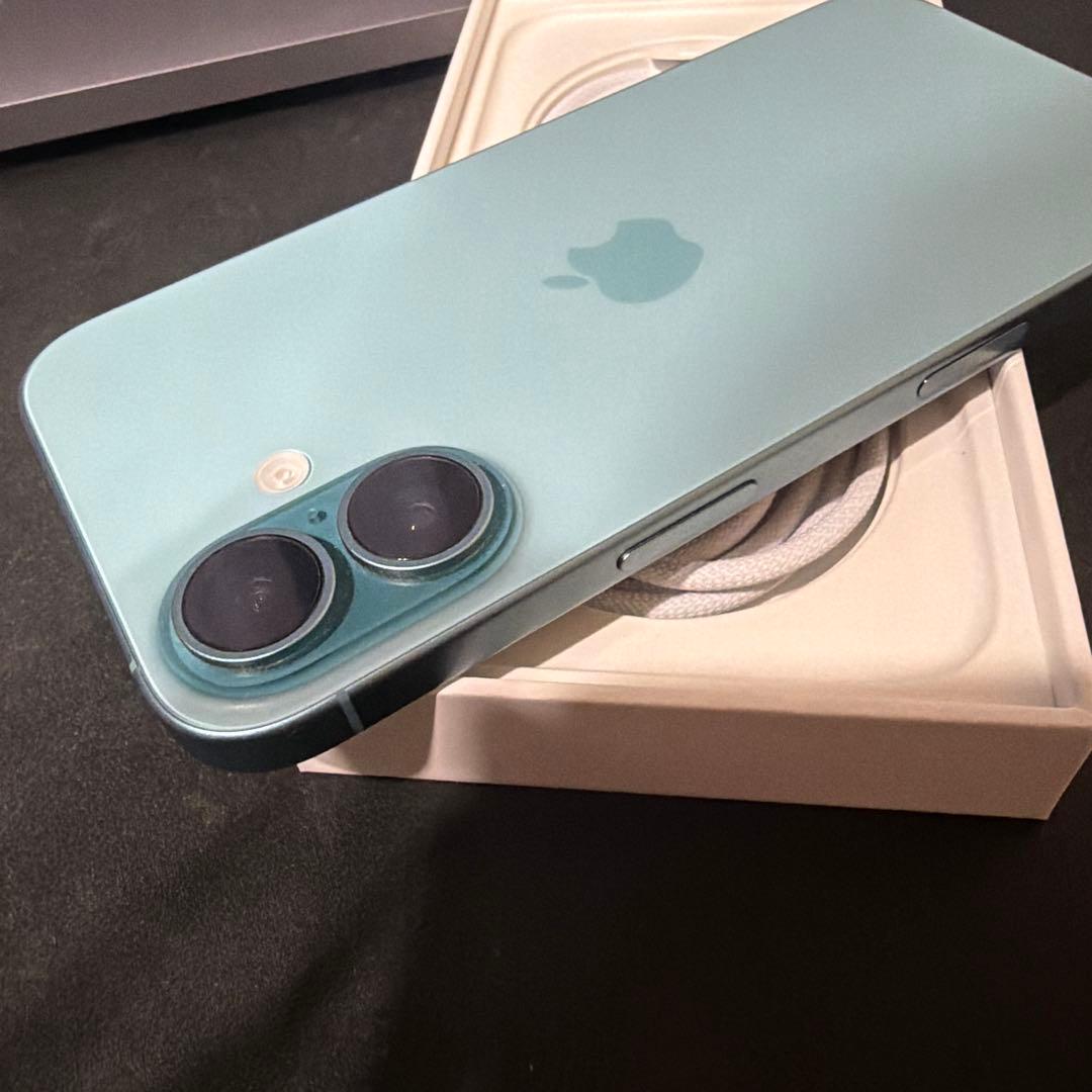iPhone16 128G ティール 本体 SIMフリー