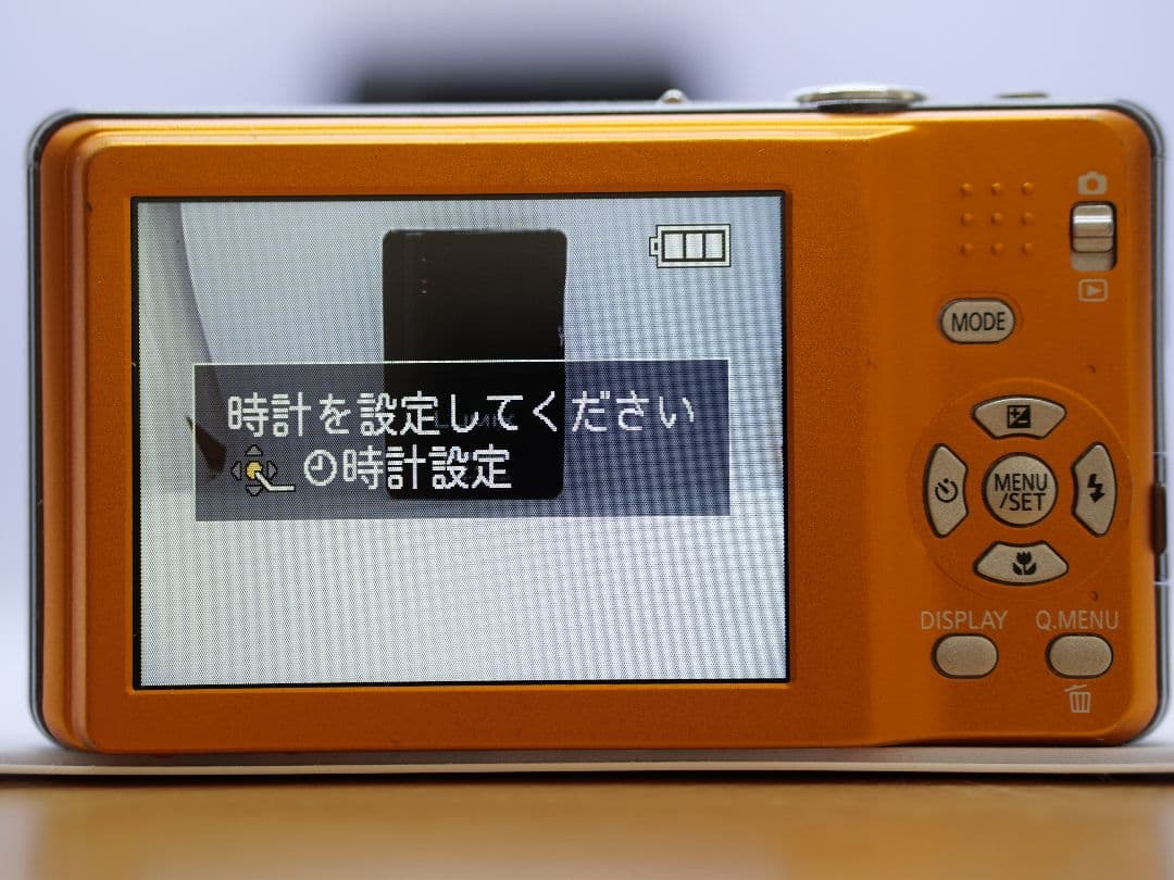 【動作確認済・純正バッテリ・充電器】Lumix コンパクトデジカメ 12メガ