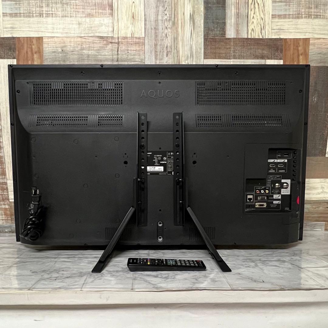 即日受渡❣️全国送料込シャープ AQUOS 40型液晶テレビ　裏番組録画対応