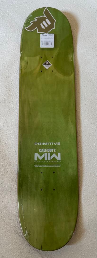 Primitive × CALL OF DUTY スケボー用　デッキ 8インチ