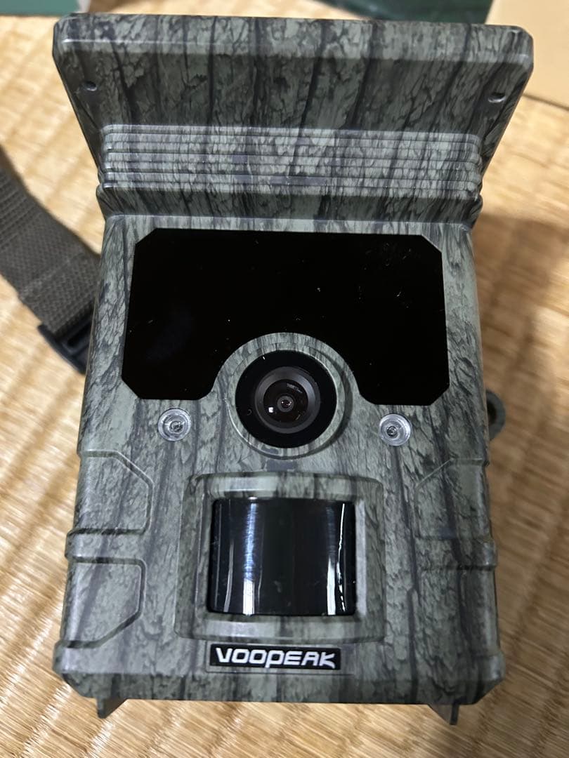 トレイルカメラ　ソーラーパネル　Wi-Fi機能