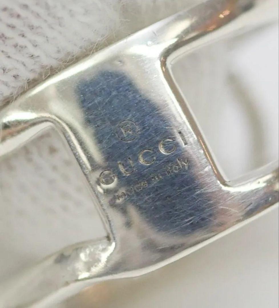 (キリン)GUCCI/グッチインターロッキング/SV925/#11号