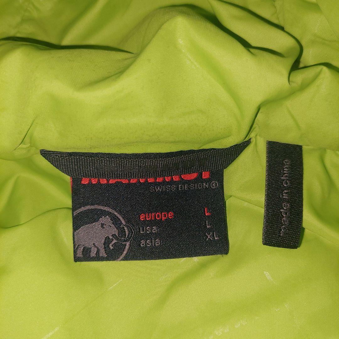 MAMMUT マムート ライムプロジャケット パフジャケット フード付き