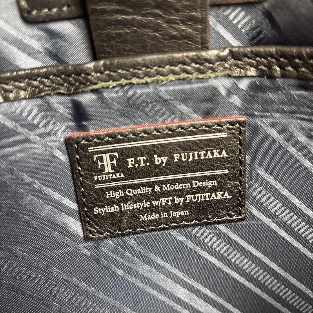 【美品】FUJITAKA フジタカ Hawk ホーク レザートートバッグ 黒