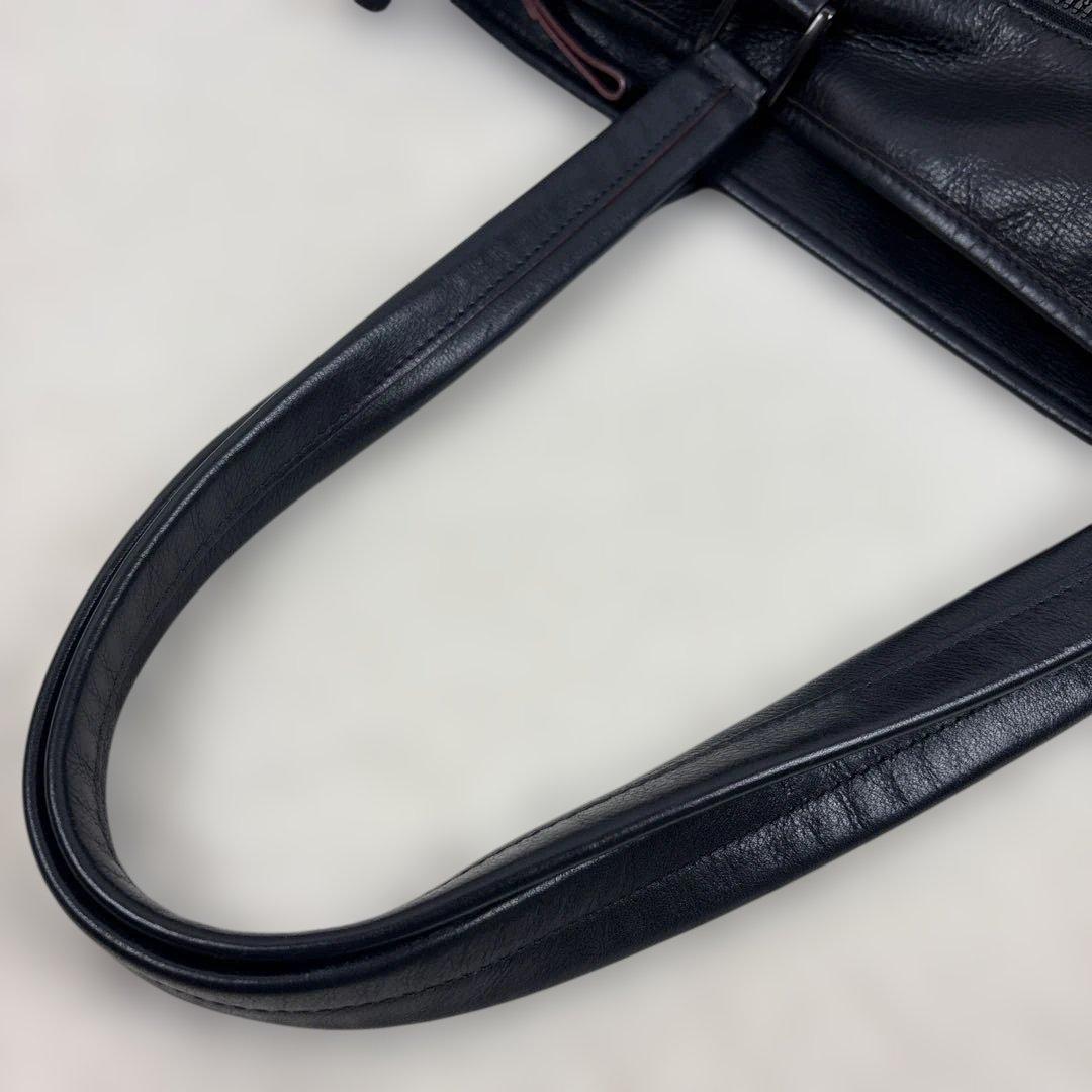 【美品】FUJITAKA フジタカ Hawk ホーク レザートートバッグ 黒