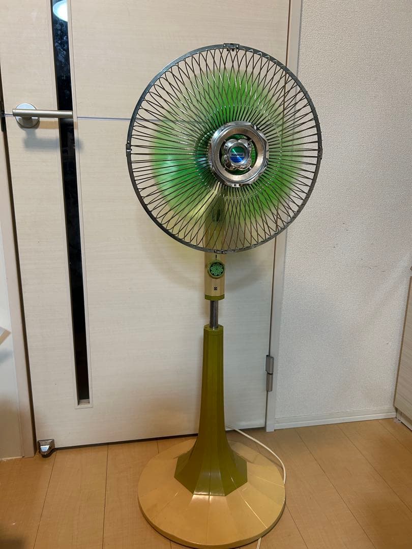 昭和レトロ National ナショナル 扇風機 洋間扇 3枚羽 F-30W1K