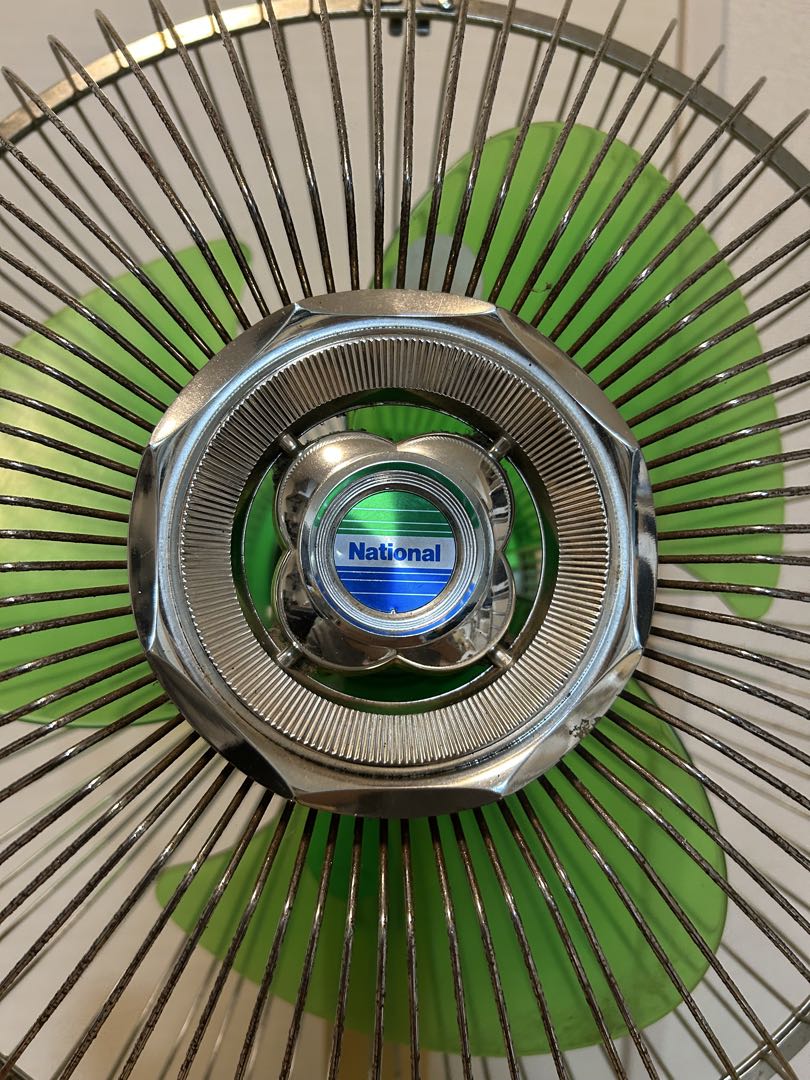 昭和レトロ National ナショナル 扇風機 洋間扇 3枚羽 F-30W1K
