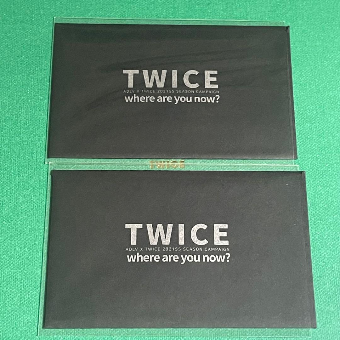 TWICE ADLV トレカ　2種セット　ミナ