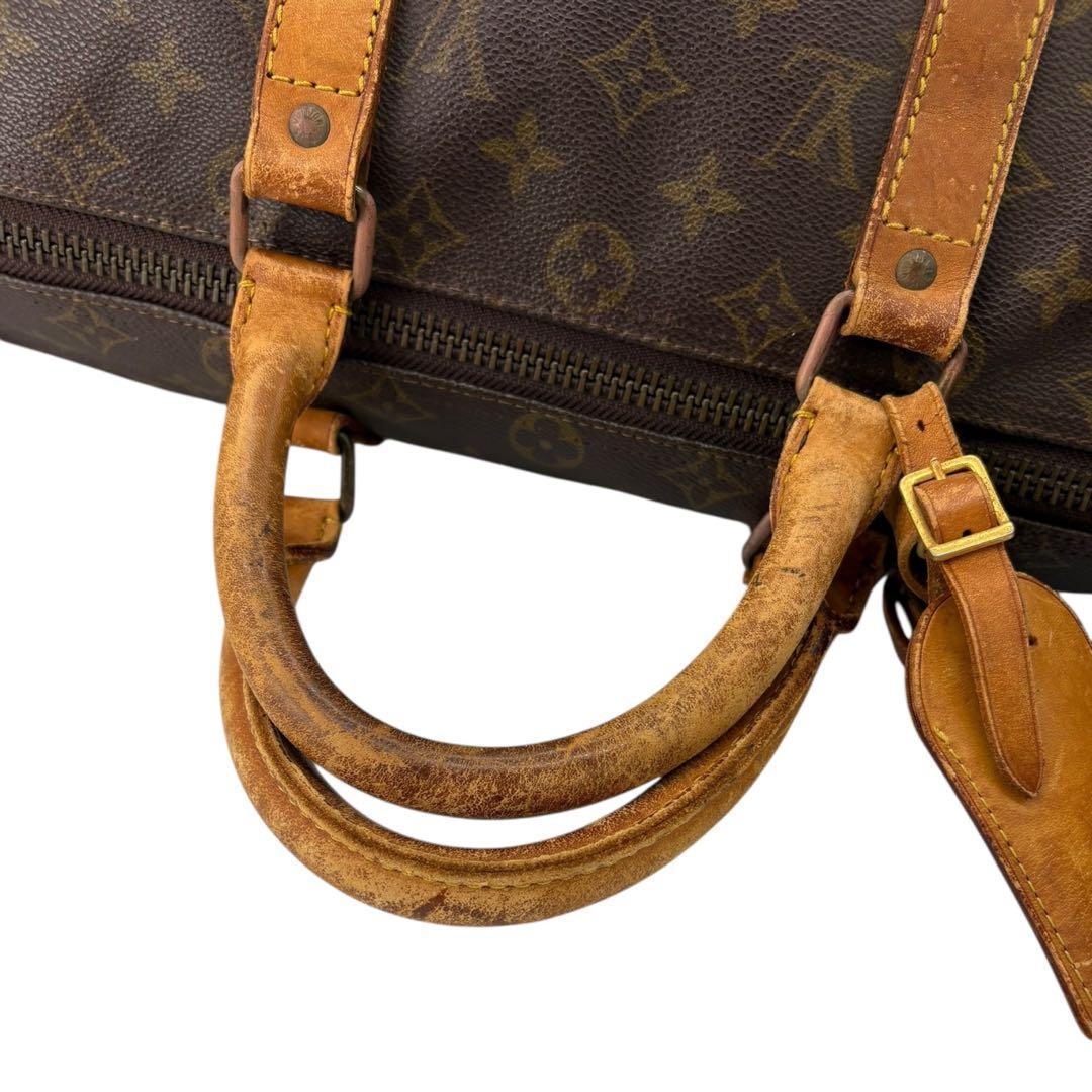 【美品】キーポル 50 モノグラム ルイヴィトン ボストンバッグ　428