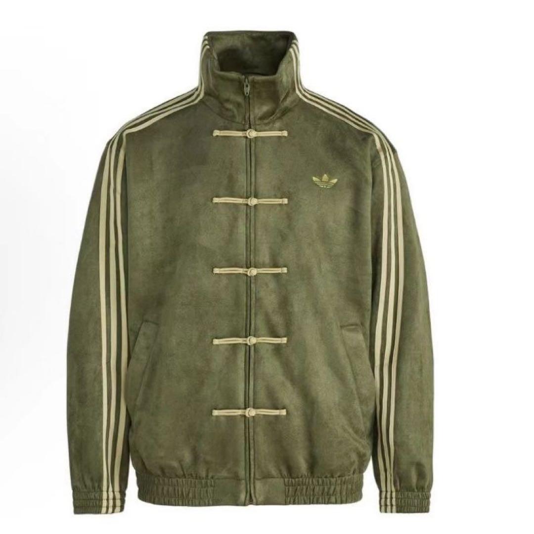 アディダス 中国限定 蛇年トラックジャケット緑　S サイズ