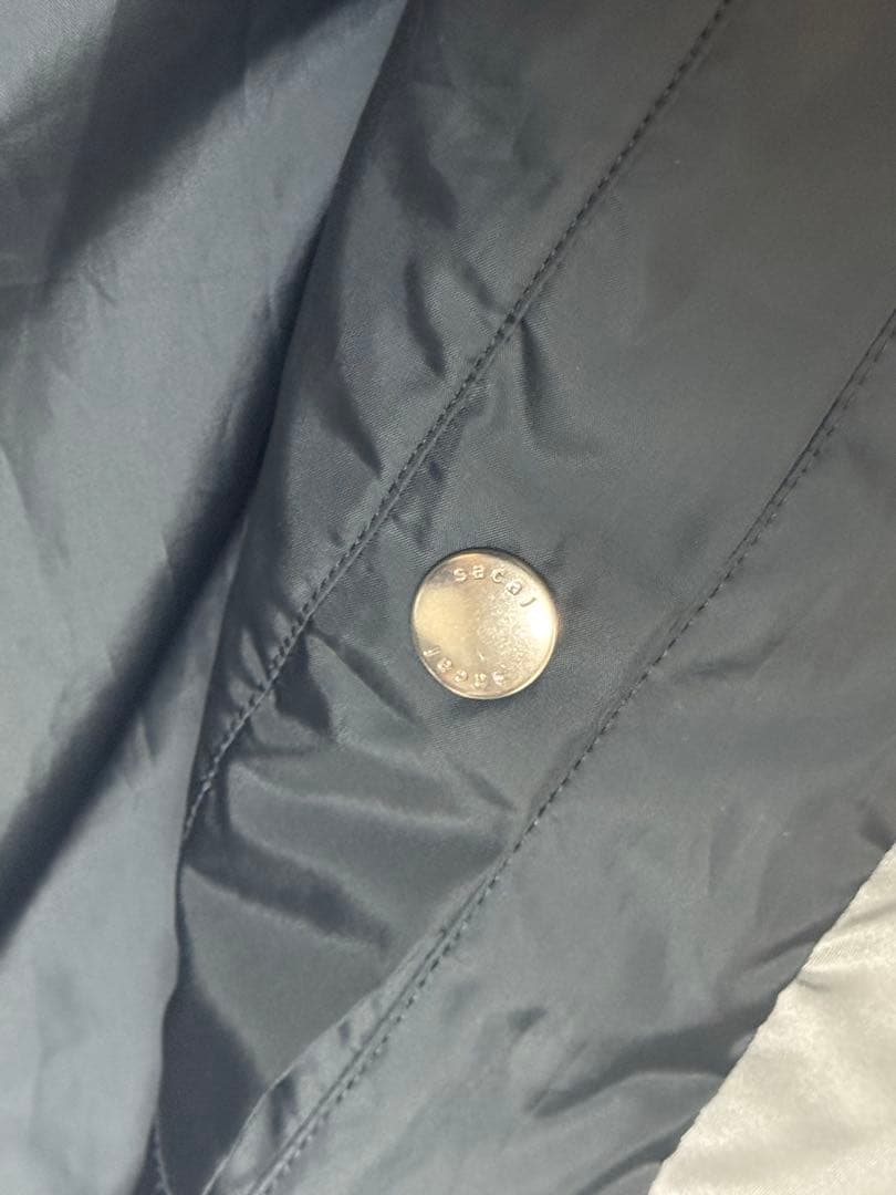 マ*オ様 Sacai Wool Melton Blouson サイズ2 切替ジャ