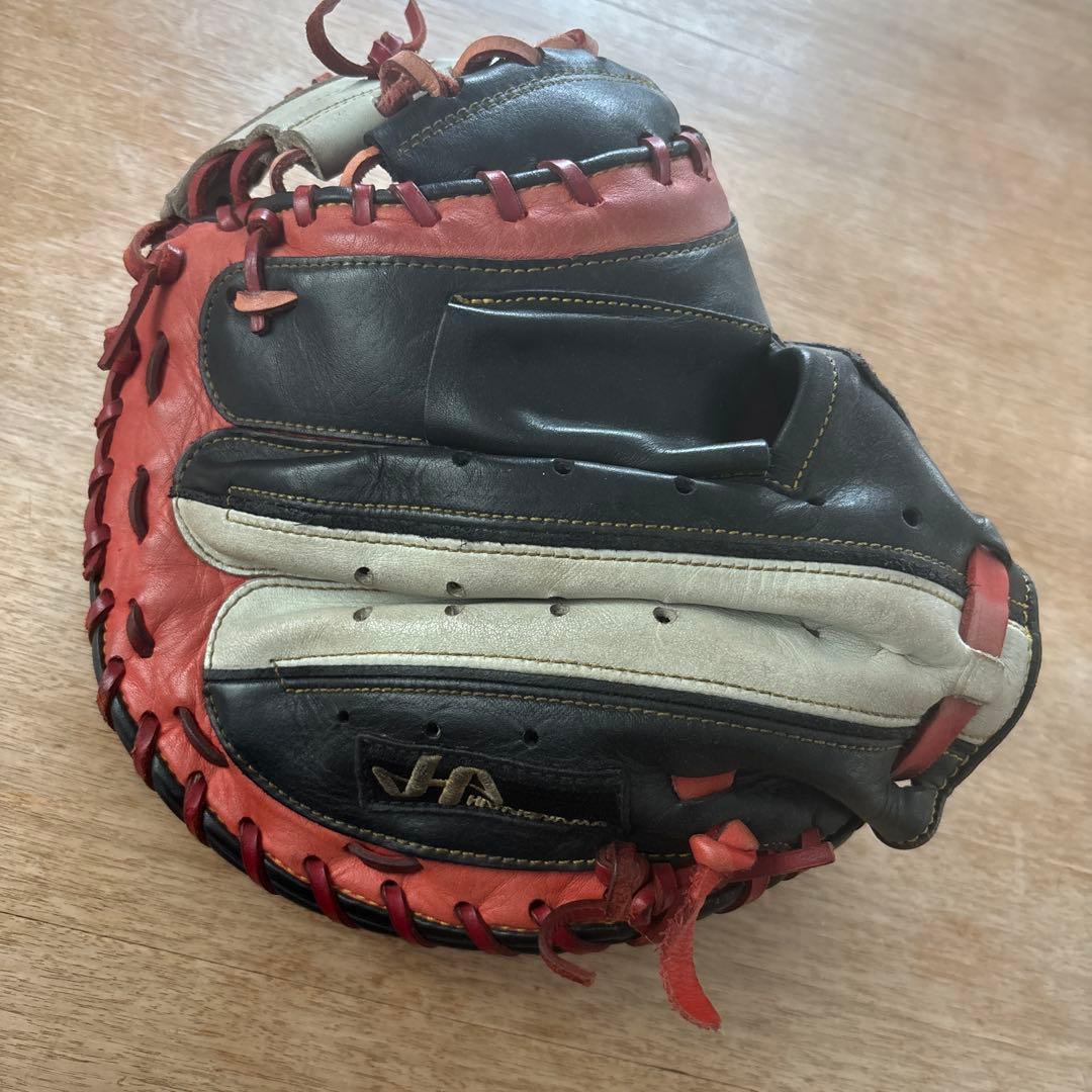野球 グローブ 軟式 一般 キャッチャーミット ハタケヤマ レアカラー