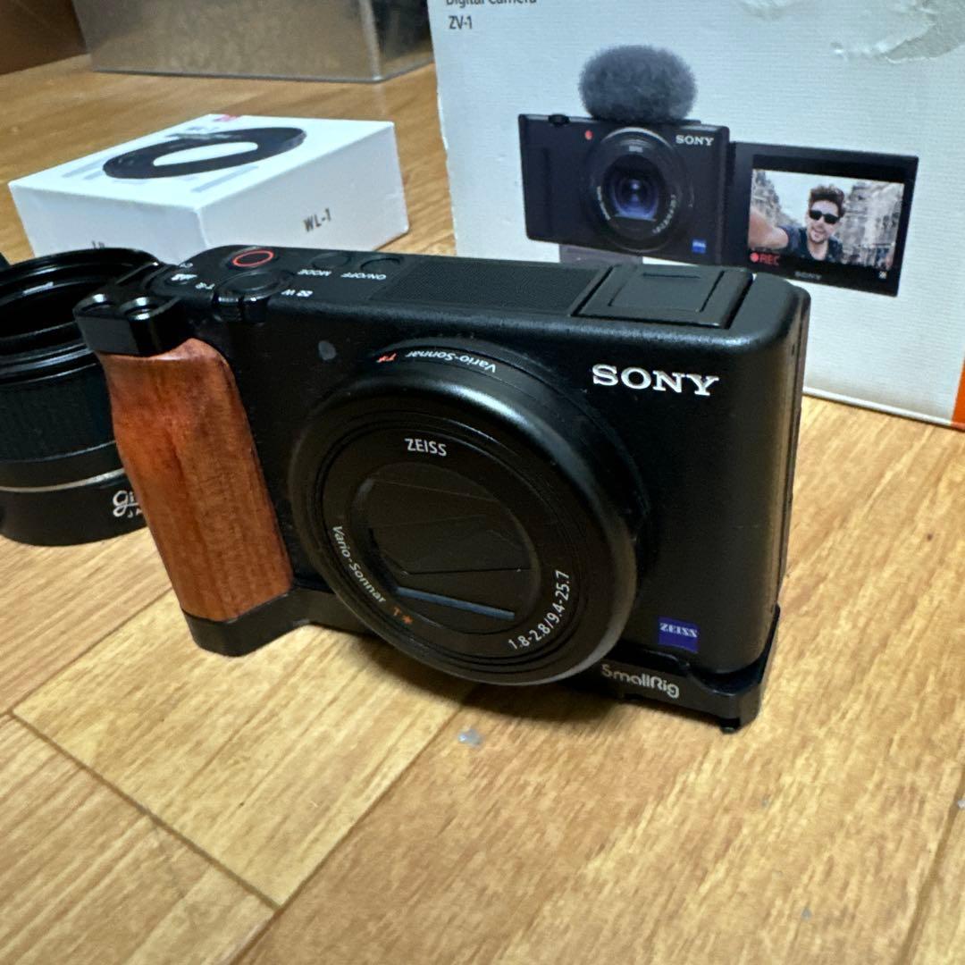 sony zv-1 本体と付属品