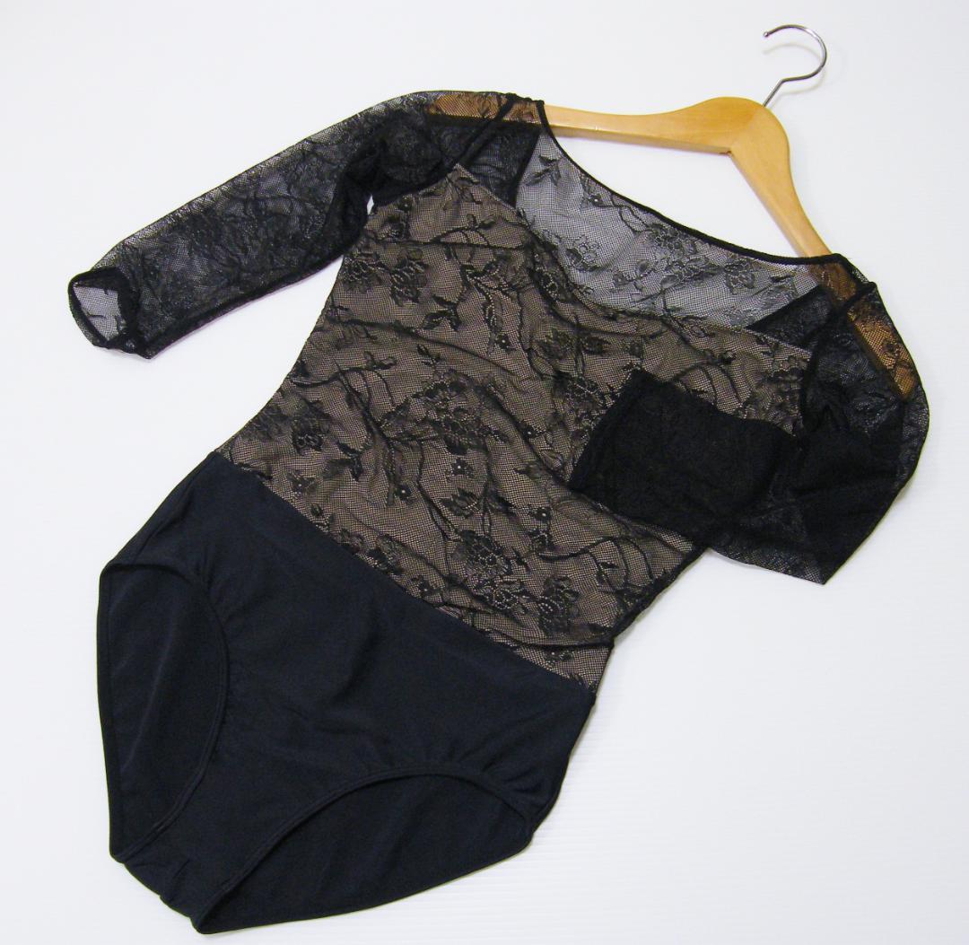 未使用 Chacott BALLET チャコット 6分袖レオタード