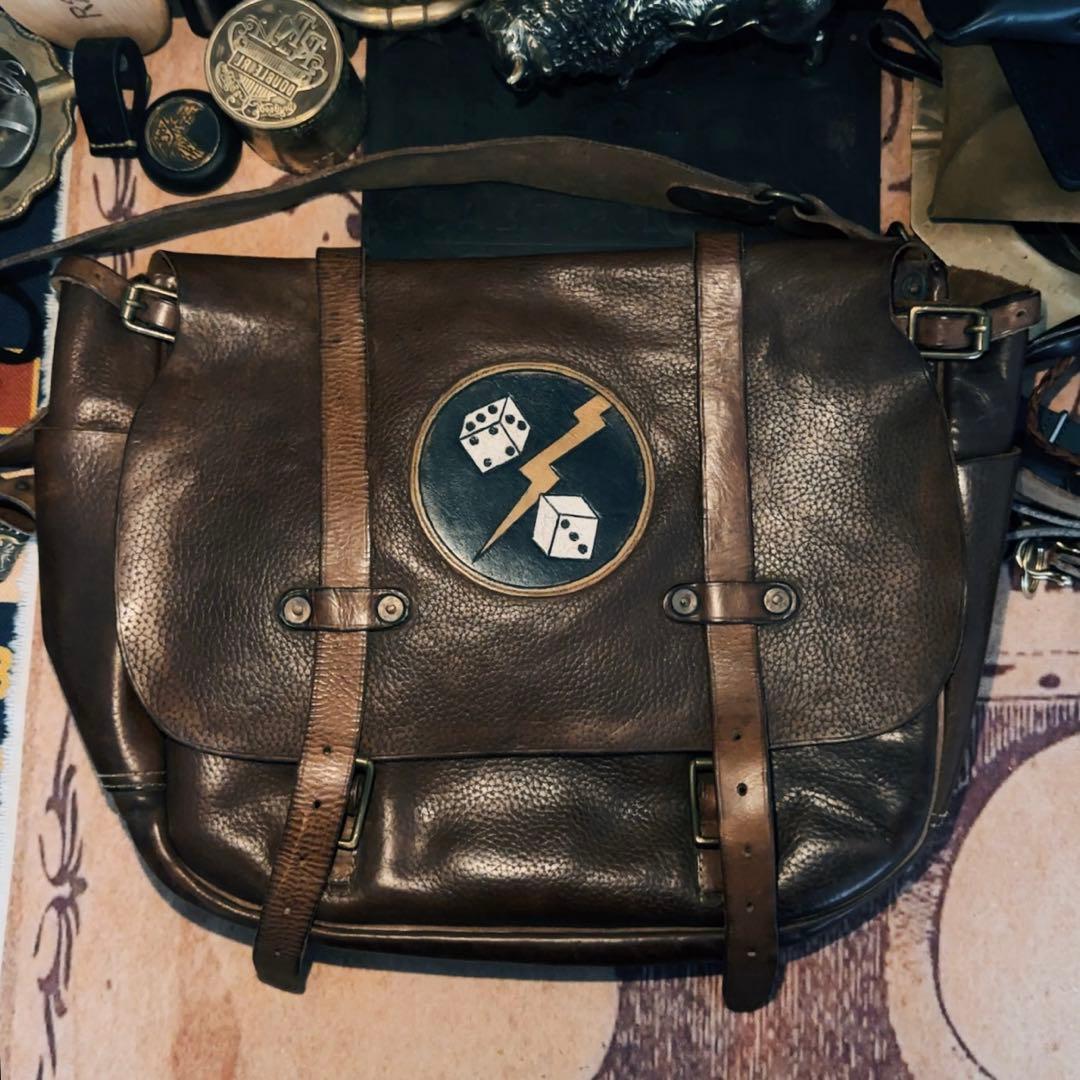 RRL 初代「サイコロと稲妻」メッセンジャーバッグ