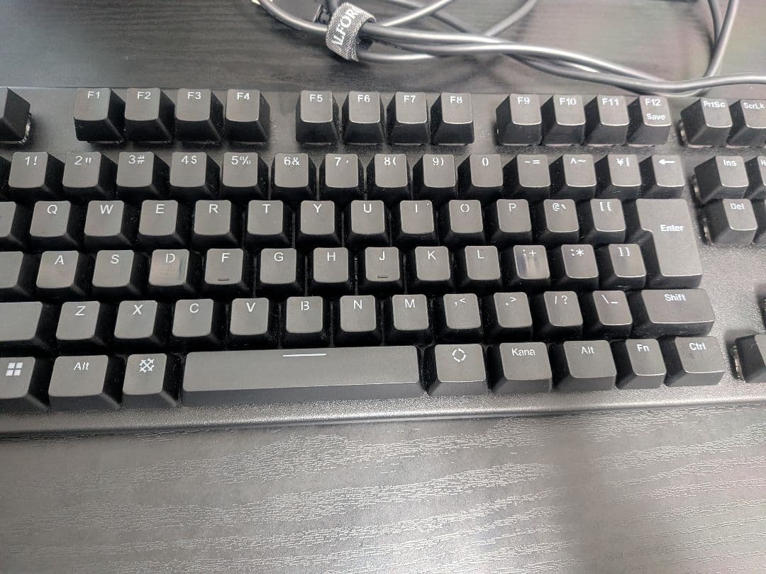 REALFORCE GX1 30g ブラック 日本語配列91キーキーボード